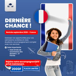 🎓 PROCÉDURE ÉTUDES EN FRANCE🇫🇷  2026 : LE DERNIER TOURNANT