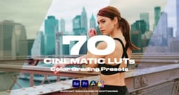 70 Color Grading Presets for after effect