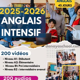 Pack complet 45 jours pour maîtriser l'anglais rapidement et facilement
