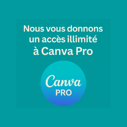 Accès Canva pour 1 an