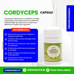 CORDYCEPS CAPSULE TASLY – La solution naturelle contre l'insuffisance rénale et le vieillissement.