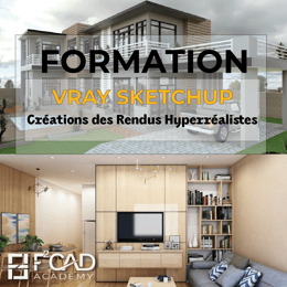 Formation SketchUp + Vray Rendu et Animation