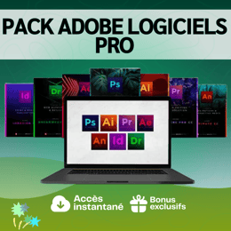 PACK DE LOGICIELS D'ADOBE (WINDOWS ET MAC OS)