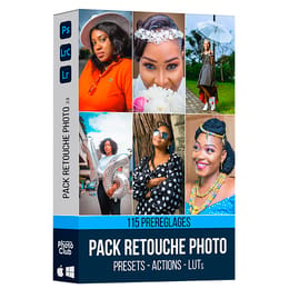 Pack Retouche Photo Pro – Lightroom & Photoshop (Plus de 1000 ressources)