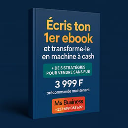 Écris ton 1e ebook et transforme-le en machine à cash