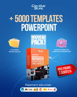 +5000 TEMPLATES POWERPOINT & FORMATION COMPLETE POWERPOINT