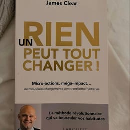 UN rien peut tout changer, James Clear