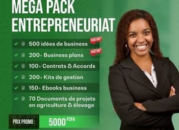 MEGA PACK POUR ENTREPRENEURS AFRICAINS