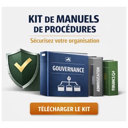 Kit de Manuels de Procédures Essentielles pour Organisations (Modèles adaptables)