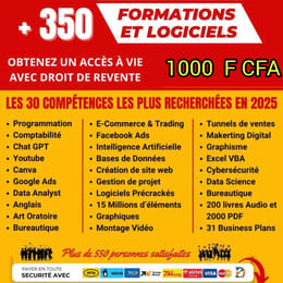 Pack Formations divers domaines