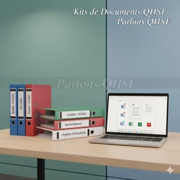 Documents de gestion de système intégré QHSE(ISO 45001,ISO14001,ISO9001)