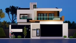 PDC-42-PROJET DE CONSTRUCTION D'UNE RESIDENCE PRIVÉE DE TYPE R+1 SUR 300 m2 (15X20)