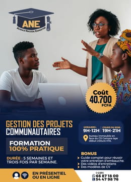 Formation sur la Gestion de  Projet Communautaire