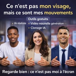 Maîtrise le Clonage IA :(Voix, Mouvements) pour Créer des Vidéos réaliste sans te filmer.Free
