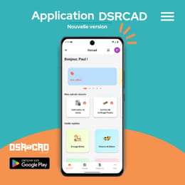 1 an - Abonnement DSRCAD (App)