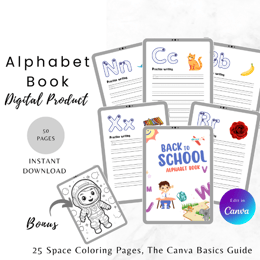 Done for You Alphabet Book with Resell Rights