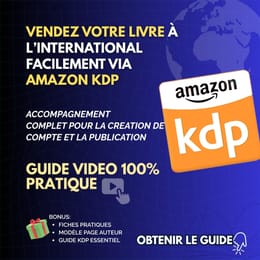 Créer son compte Amazon KDP depuis l'AFRIQUE et Vendre son livre simplement