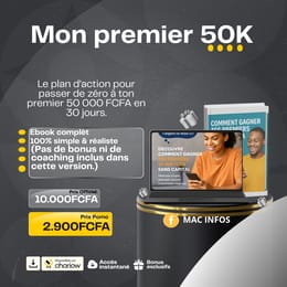 Guide Pratique Pour Gagner Tes Premiers 50.000 FCFA Sans Investissement