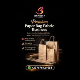 PREMIUM PAPER BAG FABRICATION AND SELLING METHODS_ENGLISH
