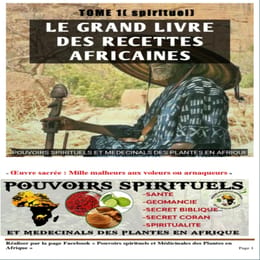 Le Grand Livre des Recettes Africaines – Savoirs Spirituels et Médicinaux