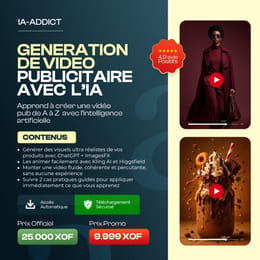 Apprend à créer une vidéo publicitaire avec l’IA !