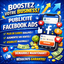 Pub Facebook et Whatsapp business pro 2026