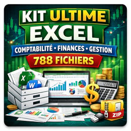 📦 KIT ULTIME EXCEL – COMPTABILITÉ, FINANCES & GESTION