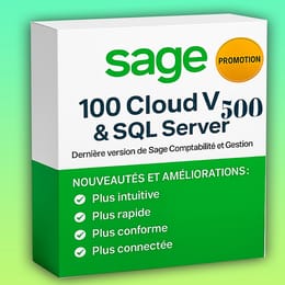 Pack Sage 100 Cloud V500│Licence à vie │