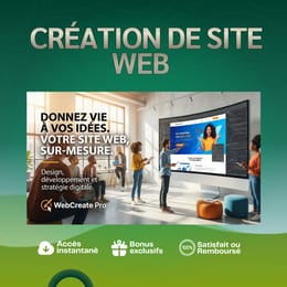 CRÉATION DE SITE WEB