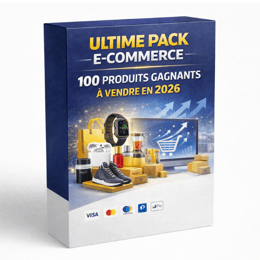 Pack de 100 produits gagnants à vendre en 2026 »