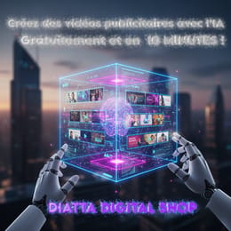 Créez des vidéos publicitaires avec l’IA — Gratuitement et en 1O MINUTES !!!