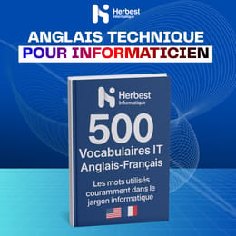 500 vocabulaires IT Anglais-Français