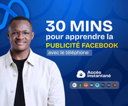 30 minutes pour apprendre à lancer des pub Facebook rentables avec son téléphone.