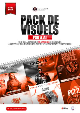 Pack Téléchargeable de 17 Visuels 100% Modifiables et Adaptables