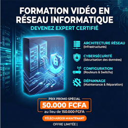 Formation Réseaux informatique - Cours Vidéo Complet et Exercice