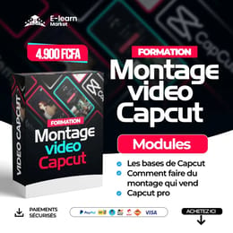 APPRENDRE LE MONTAGE VIDEO CAPCUT