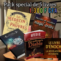 Pack spécial 5 Livres sacrés
