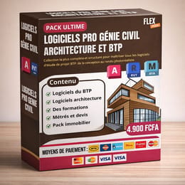 Pack Logiciels pro🏗️ Génie Civil – Architecture – BTP  - Édition Intégrale