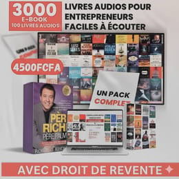 pack d'ebook et livres audios pour entreprendre