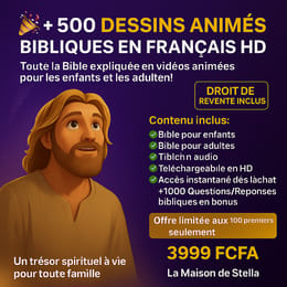 +500 DESSINS ANIMÉS BIBLIQUES EN FRANÇAIS HD