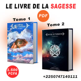 LE LIVRE DE LA SAGESSE TOM 1 & TOM 2