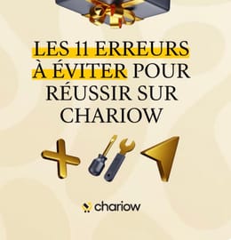 Erreur à éviter sur chariow