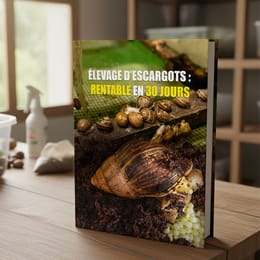 Élevage d'escargots : Rentable en 30 jours (Guide Ultime de A à Z) + 3 bonus