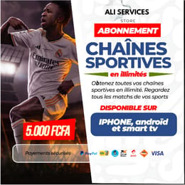 Abonnement Illimité Chaîne Sportive – Accès Total aux Événements