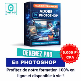 Formation complète en photoshop , devenez pro en création visuelle