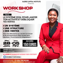 WORKSHOP EN LIGNE – 7 JOURS INTENSIFS : 28 janvier au 5 février