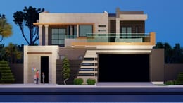 PDC-41-PROJET DE CONSTRUCTION D'UNE RESIDENCE PRIVÉE DE TYPE R+1 SUR 300 m2 (15x30)