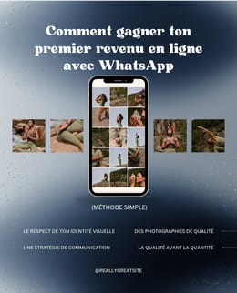 Ebook : Comment gagner ton premier revenu en ligne avec WhatsApp