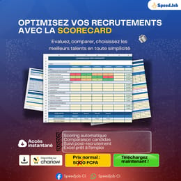 SCORECARD - EVALUATION CANDIDATS