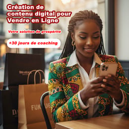 Création de contenu digital pour Vendre Plus en Ligne